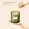 imageSea Mint ampamp Spruce Scented Candle Peppermint Candle Large Jar Candle Gift Candle Gift for Holiday Wood Wick Candle 194 ozMandarin Matcha