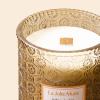 imageSea Mint ampamp Spruce Scented Candle Peppermint Candle Large Jar Candle Gift Candle Gift for Holiday Wood Wick Candle 194 ozSahara Ambre