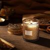 imageSea Mint ampamp Spruce Scented Candle Peppermint Candle Large Jar Candle Gift Candle Gift for Holiday Wood Wick Candle 194 ozSahara Ambre
