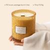 imageSea Mint ampamp Spruce Scented Candle Peppermint Candle Large Jar Candle Gift Candle Gift for Holiday Wood Wick Candle 194 ozSantal Himalayen