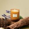 imageSea Mint ampamp Spruce Scented Candle Peppermint Candle Large Jar Candle Gift Candle Gift for Holiday Wood Wick Candle 194 ozSantal Himalayen