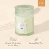 imageSea Mint ampamp Spruce Scented Candle Peppermint Candle Large Jar Candle Gift Candle Gift for Holiday Wood Wick Candle 194 ozSea Mint  Spruce