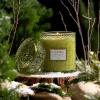 imageSea Mint ampamp Spruce Scented Candle Peppermint Candle Large Jar Candle Gift Candle Gift for Holiday Wood Wick Candle 194 ozStarlit Golden Fir