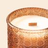 imageSea Mint ampamp Spruce Scented Candle Peppermint Candle Large Jar Candle Gift Candle Gift for Holiday Wood Wick Candle 194 ozSylvan Figue