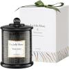imageLA JOLIE MUSE Scented Candle Fresh Linen Candle Luxury Candle Gift with Gift Box Aesthetic Candle for Aromatherapy 70 Hours Burning Time Natural Soy Candle House Warming Gift for Women ampamp MenBreezy Linen
