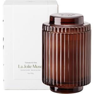 imageLA JOLIE MUSE Eucalyptus ampamp Alpine Sage Candle Scented Candles for Home Candle Gifts for Women ampamp Men Glass Jar Candle 40 Hours Burning Time 7ozTomato  Vine