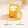 imageLA JOLIE MUSE Scented Candle Scented Candles for Home Linen Scented Candle 6 oz 40 Hour Burn Time Candle Gifts for Women ampamp MenPumpkin Chai