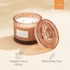 imageLA JOLIE MUSE Watermelon Mint Zest Scented Candle Candles for Home Scented Large 2Wick Soy Candles Candle Gifts for Women ampamp Men Luxury Jar Candles 60 Hours Long Burning 12ozWatermelon Mint Zest