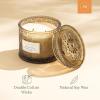 imageLA JOLIE MUSE Watermelon Mint Zest Scented Candle Candles for Home Scented Large 2Wick Soy Candles Candle Gifts for Women ampamp Men Luxury Jar Candles 60 Hours Long Burning 12ozSahara Ambre