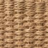 imageLA JOLIE MUSE Small Wicker Baskets for Organizing Recycled Paper Rope Storage Basket Container Bins for Shelves Bathroom Cupboards Drawer Decorative Square Basket Organizer Set of 3 Blue and BeigeDesert
