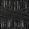 imageLA JOLIE MUSE Wicker Storage Baskets for Organizing Recyclable Paper Rope Basket with Wood Handles Decorative Hand Woven Basket Organizers for Makeup Books Shelves Living Room Black Set of 2Ebony Black