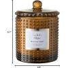 imageLA JOLIE MUSE Champs de Tuberose Scented Candle Gardenia Candles Gifts for Women Ylang Ylang Candles for Home Scented Natural Wax Candle 75 Hours Long BurningSahara Amber