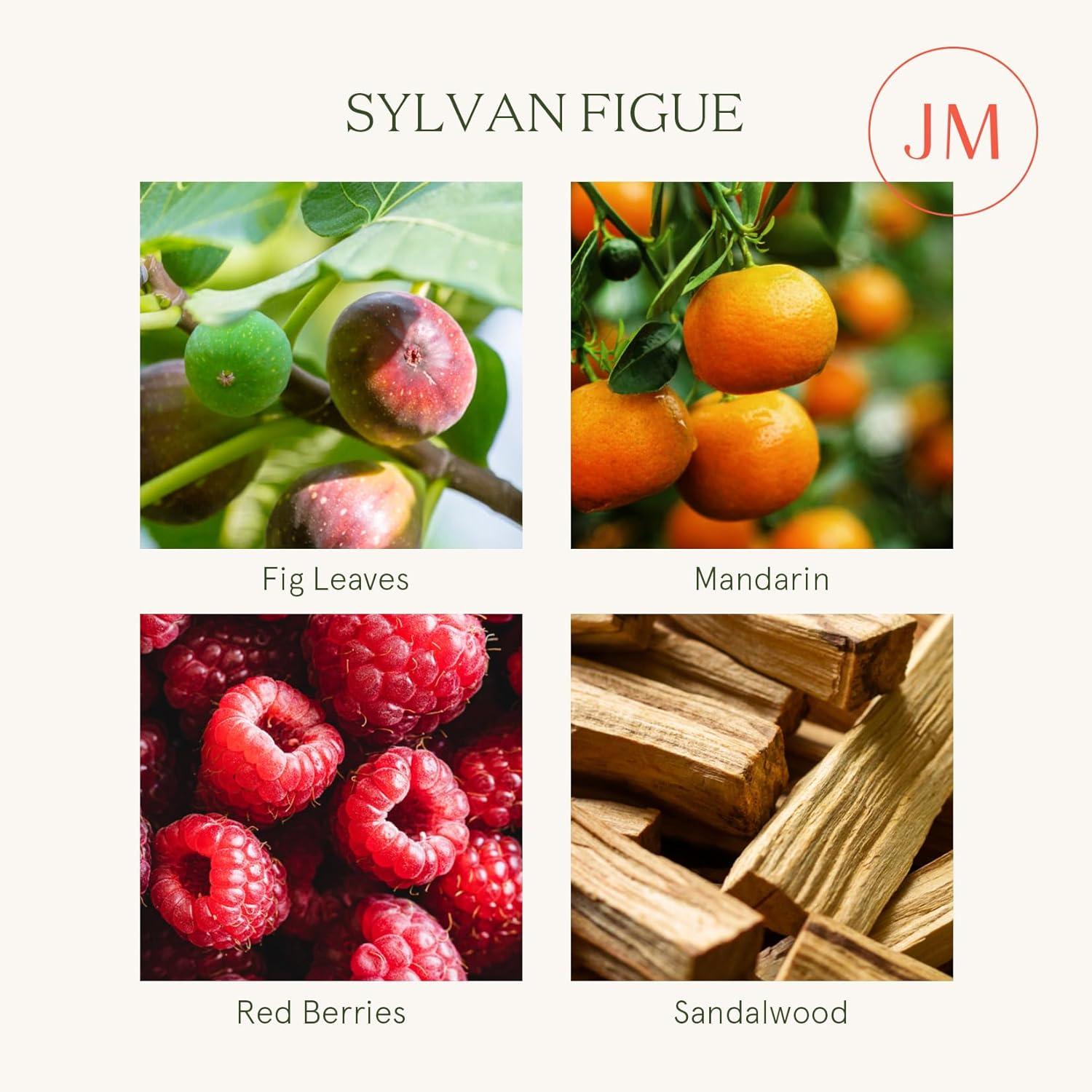 imageLA JOLIE MUSE Jasmine Candles Gifts for Women Luxury Candle for Mothers Day Natural Soy Wax Candles for Home Scented 75 Hours 10 OZSylvan Figue