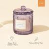 imageLA JOLIE MUSE Jasmine Candles Gifts for Women Luxury Candle for Mothers Day Natural Soy Wax Candles for Home Scented 75 Hours 10 OZLavender Suede
