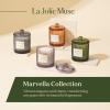 imageLA JOLIE MUSE Jasmine Candles Gifts for Women Luxury Candle for Mothers Day Natural Soy Wax Candles for Home Scented 75 Hours 10 OZLavender Suede