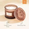 imageLA JOLIE MUSE Pumpkin Candle Fall Candles for Home Scented Large 2Wick Soy Candles Candle Gifts for Women ampamp Men Luxury Jar Candles 60 Hours Long Burning Pumpkin Chai 12ozTomato  Vine