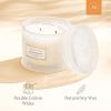 imageLA JOLIE MUSE Pumpkin Candle Fall Candles for Home Scented Large 2Wick Soy Candles Candle Gifts for Women ampamp Men Luxury Jar Candles 60 Hours Long Burning Pumpkin Chai 12ozJasmine