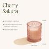 imageLA JOLIE MUSE 6 oz 40 Hours Burn Fresh Sea Salt Candles Santorini Salt Air Candles for Women Ocean Candle Summer Candle Natural Soy Wax CandleCherry Sakura