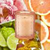 imageLA JOLIE MUSE 6 oz 40 Hours Burn Fresh Sea Salt Candles Santorini Salt Air Candles for Women Ocean Candle Summer Candle Natural Soy Wax CandleCitrine  Pink Peony