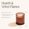 imageLA JOLIE MUSE 6 oz 40 Hours Burn Fresh Sea Salt Candles Santorini Salt Air Candles for Women Ocean Candle Summer Candle Natural Soy Wax CandleHearth  Velvet Flames