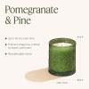 imageLA JOLIE MUSE 6 oz 40 Hours Burn Fresh Sea Salt Candles Santorini Salt Air Candles for Women Ocean Candle Summer Candle Natural Soy Wax CandlePomegranate  Pine