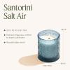 imageLA JOLIE MUSE 6 oz 40 Hours Burn Fresh Sea Salt Candles Santorini Salt Air Candles for Women Ocean Candle Summer Candle Natural Soy Wax CandleSantorini Salt Air