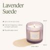 imageLA JOLIE MUSE Citrus Mint Candle Summer Candles for Home Scented Luxury Eucalyptus Candles Gifts for Women ampamp Men Natural Soy Wax 75 Hours 10 OZLavender Suede