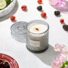 imageLA JOLIE MUSE Jasmin Candle 19 oz Wood Wicked Scented Candle Gifts for WomenampampMen Large Jar Candles for Home 90 Hours Long Burning Jasmin du LotusDark Berries  Bergamot