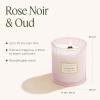 imageLA JOLIE MUSE Sparkling Cider Mule Candle  Apple Cider Orange ampamp Amber  19 oz Festive Fall Candle  Wooden Wick  Clean Burn ampamp Vibrant Scent  Fun Gift for Hosts ampamp Fall TablescapesRose Noir Oud
