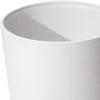 imageLA JOLIE MUSE 27 Inch Tall White PlantersSet of 2 Tall Round Planters for Indoor Plants with TraysModern Tree Planters for Front Door and Patio DeckWhite