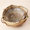imageLA JOLIE MUSE Hanging Planter Basket Indoor OutdoorNatural Seagrass Flower Plant Pots Beige