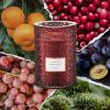 imageLA JOLIE MUSE Ruby Berry Bliss Scented Candle  Mandarin Cranberry ampamp Plum  19 oz Festive Fall Candle  Wooden Wick  Clean Burn ampamp Vibrant Scent  Fun Gift for Hosts ampamp Fall TablescapesRuby Berry Bliss