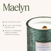 imageLA JOLIE MUSE Ruby Berry Bliss Scented Candle  Mandarin Cranberry ampamp Plum  19 oz Festive Fall Candle  Wooden Wick  Clean Burn ampamp Vibrant Scent  Fun Gift for Hosts ampamp Fall TablescapesKya Hinoki  Cypress