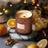 imageLA JOLIE MUSE Ruby Berry Bliss Scented Candle  Mandarin Cranberry ampamp Plum  19 oz Festive Fall Candle  Wooden Wick  Clean Burn ampamp Vibrant Scent  Fun Gift for Hosts ampamp Fall TablescapesSparkling Cider Mule