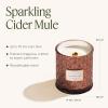 imageLA JOLIE MUSE Ruby Berry Bliss Scented Candle  Mandarin Cranberry ampamp Plum  19 oz Festive Fall Candle  Wooden Wick  Clean Burn ampamp Vibrant Scent  Fun Gift for Hosts ampamp Fall TablescapesSparkling Cider Mule