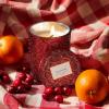 imageLA JOLIE MUSE Ruby Berry Bliss Scented Candle  Mandarin Cranberry ampamp Plum  6 oz Festive Fall Candle  40 Hours Clean BurnVibrant Scent Gift for HostsFall TablescapesRuby Berry Bliss