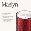 imageLA JOLIE MUSE Ruby Berry Bliss Scented Candle  Mandarin Cranberry ampamp Plum  6 oz Festive Fall Candle  40 Hours Clean BurnVibrant Scent Gift for HostsFall TablescapesRuby Berry Bliss