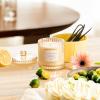 imageLA JOLIE MUSE Ruby Berry Bliss Scented Candle  Mandarin Cranberry ampamp Plum Natural Soy Wax  10 oz Festive Christmas Candle  55 Hours Clean Burn  Autumn House Warming Gift  Seasonal Home DcorVanilla Cake