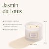 image:imageLA JOLIE MUSE Gardenia amp Ylang Ylang  Jasmine du Lotus Candle Gift Set  2Piece Soy Wax Candle Bundle  19 oz Wooden Wick amp 12 oz DoubleWicks  90 amp 60 Hours Clean Burn  Decorative Candles for Ho