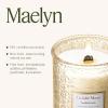 image:imageLA JOLIE MUSE Vanilla Bomb  Mandarin Matcha Candle Gift Set  2Piece Soy Wax Candle Bundle  19 oz Wooden Wick  90 Hours Clean Burn  Decorative Candles for Home