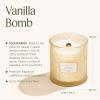 image:imageLA JOLIE MUSE Vanilla Bomb  Mandarin Matcha Candle Gift Set  2Piece Soy Wax Candle Bundle  19 oz Wooden Wick  90 Hours Clean Burn  Decorative Candles for Home