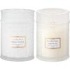 image:imageLA JOLIE MUSE Gardenia amp YlangYlang  Jasmine du Lotus Candle Gift Set  2Piece Soy Wax Candle Bundle  19 oz Wooden Wick  90 Hours Clean Burn  Decorative Candles for Home