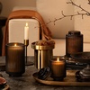 image:imageLA JOLIE MUSE Linen Cotton Oasis Scented Candles for Home 7 oz Natural Soy  Luxury Jar Candle Clean Non Toxic Wax Gifts for Women amp Men Decorative Candles for Candle Warmer Fresh CandleSantal Himalayen