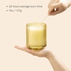 image:imageLA JOLIE MUSE Santal Ros Scented Candles for Home 11 oz Natural Soy Wax  Luxury Jar Floral Candles Clean Non Toxic Gift for Women amp Men Decorative Candle for Candle Warmer Sandalwood RoseYuzu  Neroli Blossom