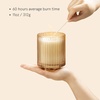 image:imageLA JOLIE MUSE Santal Ros Scented Candles for Home 11 oz Natural Soy Wax  Luxury Jar Floral Candles Clean Non Toxic Gift for Women amp Men Decorative Candle for Candle Warmer Sandalwood RoseYuzu  Neroli