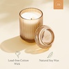 image:imageLA JOLIE MUSE Santal Ros Scented Candles for Home 11 oz Natural Soy Wax  Luxury Jar Floral Candles Clean Non Toxic Gift for Women amp Men Decorative Candle for Candle Warmer Sandalwood RoseYuzu  Neroli