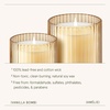 image:imageLA JOLIE MUSE Santal Ros Scented Candles for Home 11 oz Natural Soy Wax  Luxury Jar Floral Candles Clean Non Toxic Gift for Women amp Men Decorative Candle for Candle Warmer Sandalwood RoseVanilla