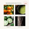 image:imageLA JOLIE MUSE Santal Ros Scented Candles for Home 11 oz Natural Soy Wax  Luxury Jar Floral Candles Clean Non Toxic Gift for Women amp Men Decorative Candle for Candle Warmer Sandalwood RoseMatcha