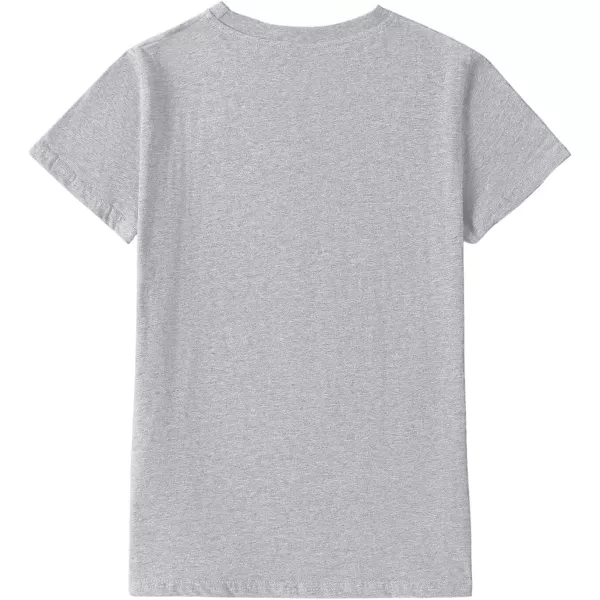 SweatyRocks Girl's Cute Short Sleeve Round Neck Graphic Tee Casual Pullover T Shirt