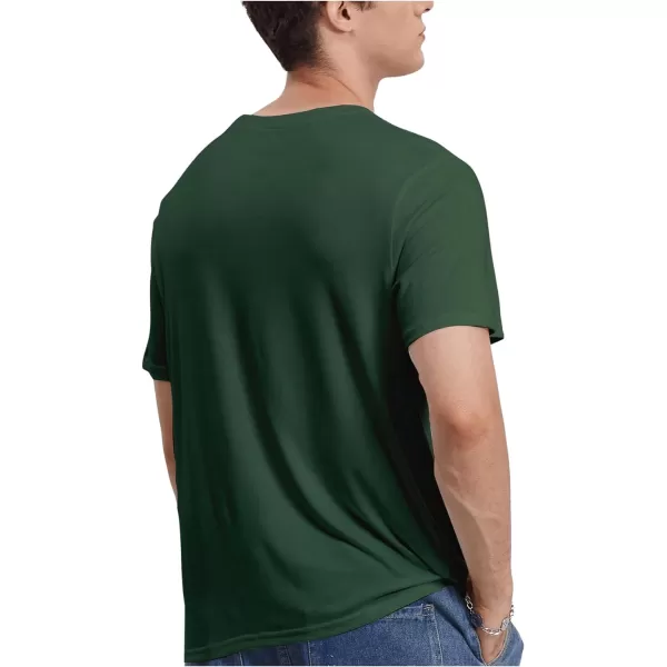 SweatyRocks Men's Letter Graphic Crewneck Tee Top Short Sleeve Summer T Shirts